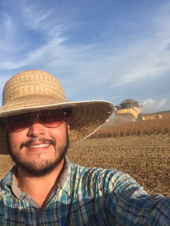 Imagem do dia - Colheita de soja em Paragominas (PA). Enviado por Paulo Henrique