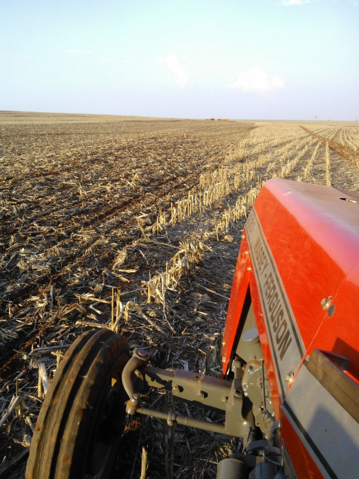 Imagem do dia - Plantio de soja em Cruzália (SP), da Família Varolo