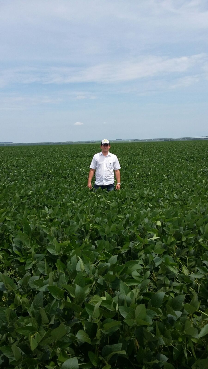 Imagem do dia - Anderson Machado na Fazenda São José, em Campo Verde e Primavera do Leste (MT)