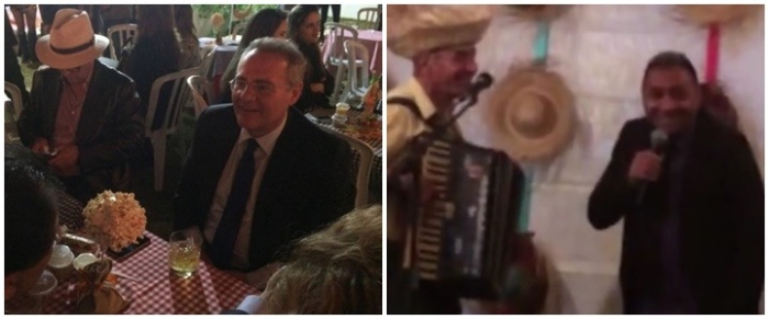 Arraial da Kátia Abreu - Renan Calheiros e Tiririca