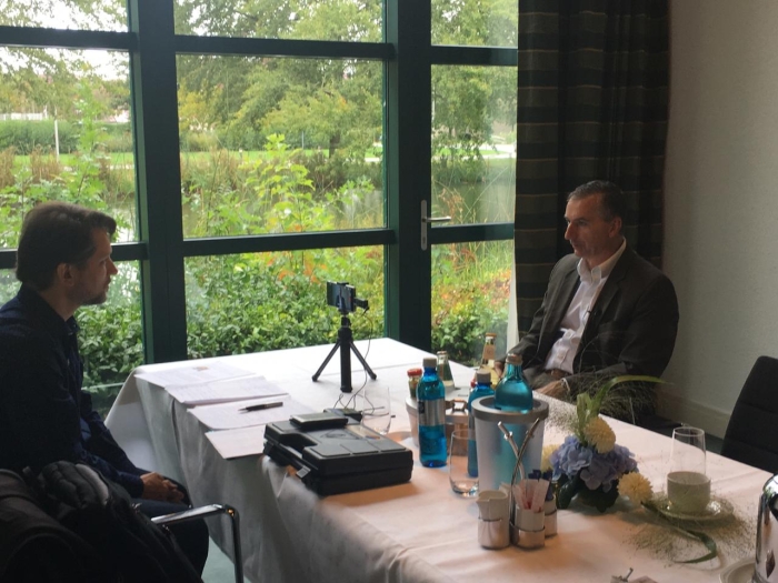 Daniel Olivi durante entrevista exclusiva para o Notícias Agrícolas