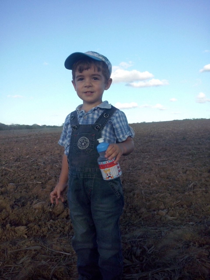 Imagem do dia - Preparo do solo para plantio do milho em Poço Verde (SE), do produtor Everaldo