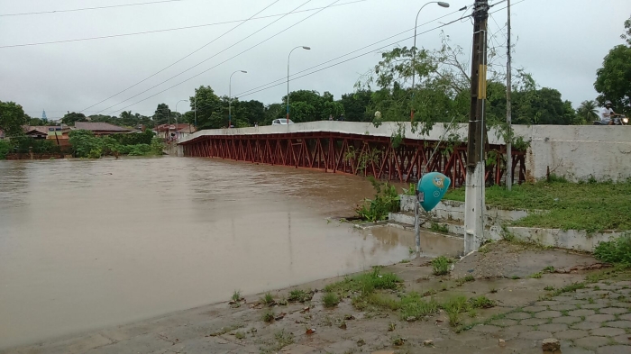 Imagem do dia - Alagamento na Cidade de Balsas (MA)