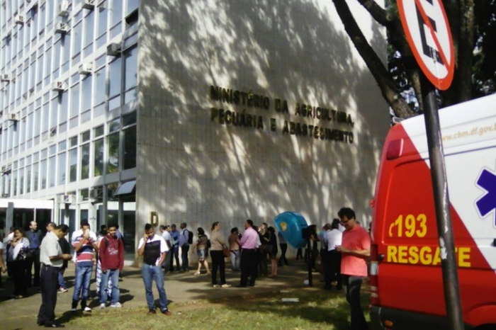 Fachada evacuação Mapa