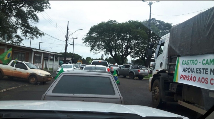 Manifestação contra Lula em Guarapuava - Março/18