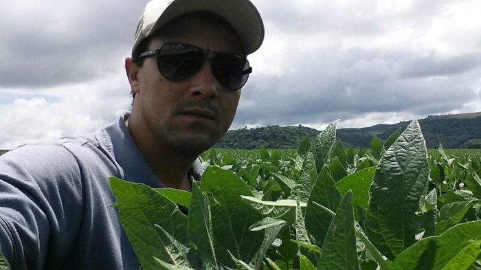 Imagem do dia - Lavoura de soja em Mangueirinha (PR). Enviado pelo Técnico Agrícola Amilton do Patrocínio