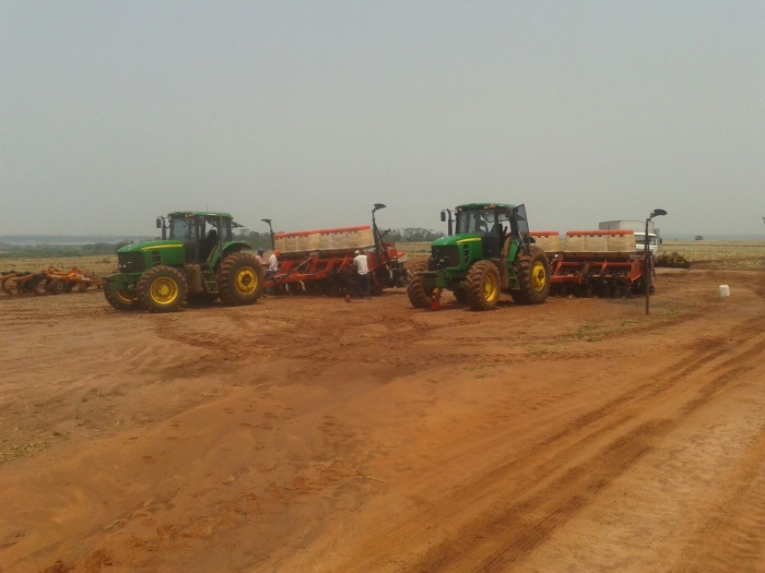 Imagem do dia - Plantio de soja em José Bonifácio (SP)