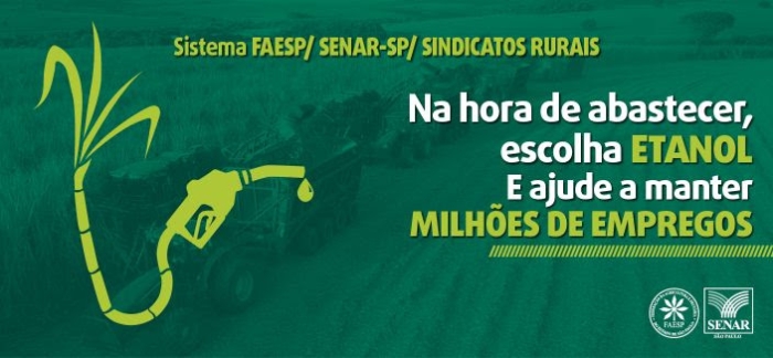 Campanha para consumo de etanol pandemia