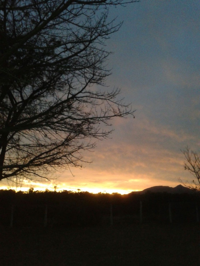 Imagem do dia - Fim de tarde em Carmo do Rio Claro (MG)