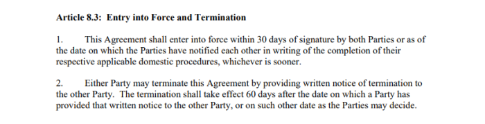 Acordo China x EUA - 15 de fevereiro